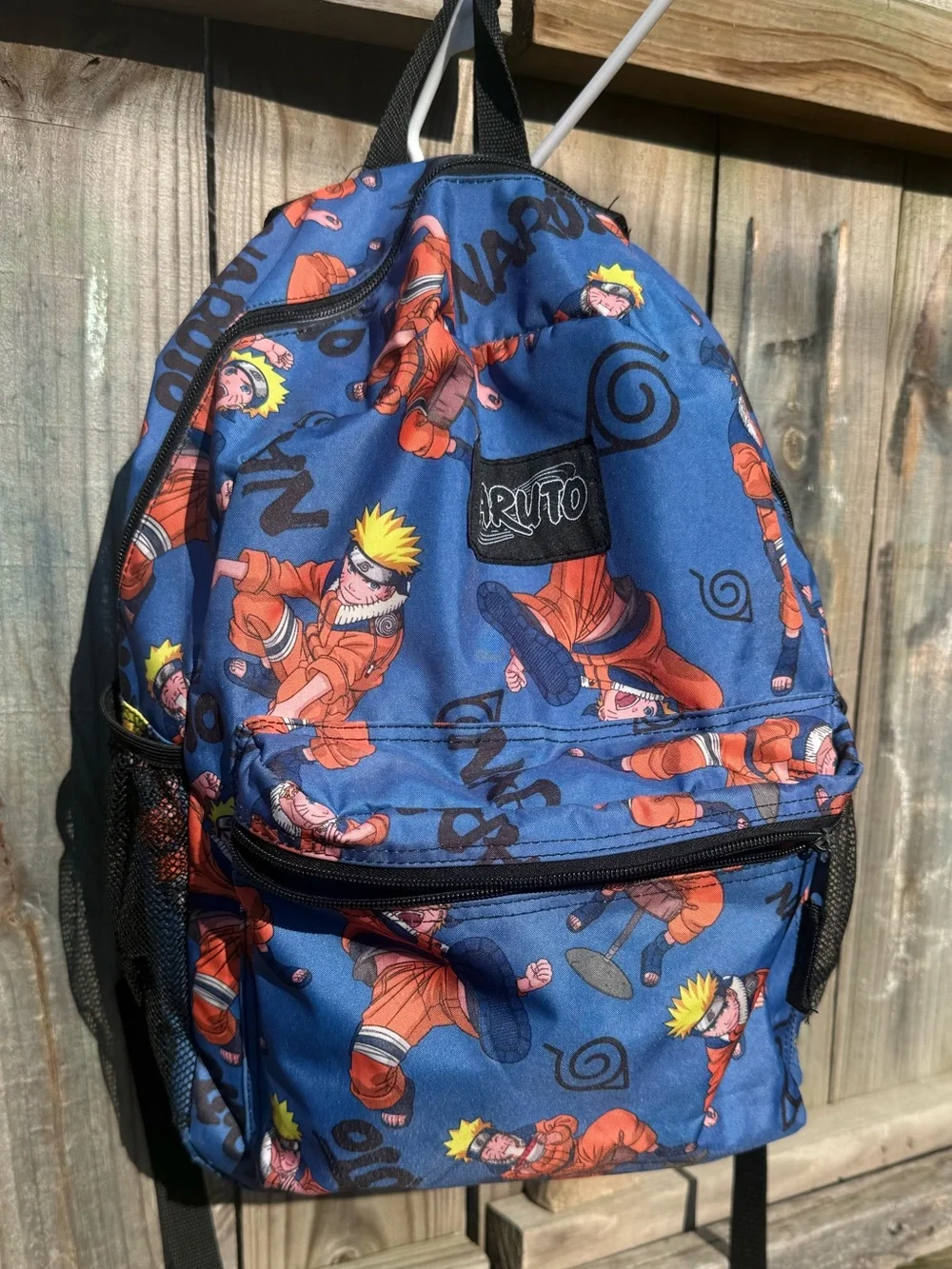Naruto Kids Blue Character Backpack by Naruto